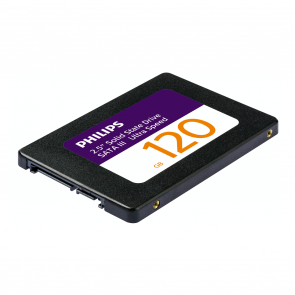 Philips Interne SSD 2.5" SATA III 120GB Ultra Speed, Schwarz